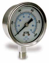 EASY-START VALVE PRESSURE GAUGES PSI: 3200 Temperature: 176 o F GPM: 7.8 3/8" MPT Inlet Hose Barb Outlet (8 mm) Machined-Brass Body Stainless-Steel Spring and Ball GPM PSI 8.709-867.