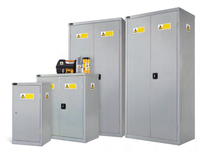 INDUSTRIAL CUPBOARDS HAZARDOUS SUBSTANCE STORAGE CUPBOARDS It is essential that employers and employees comply with their legal obligations under the Control of Substances Hazardous to Health (COSHH)