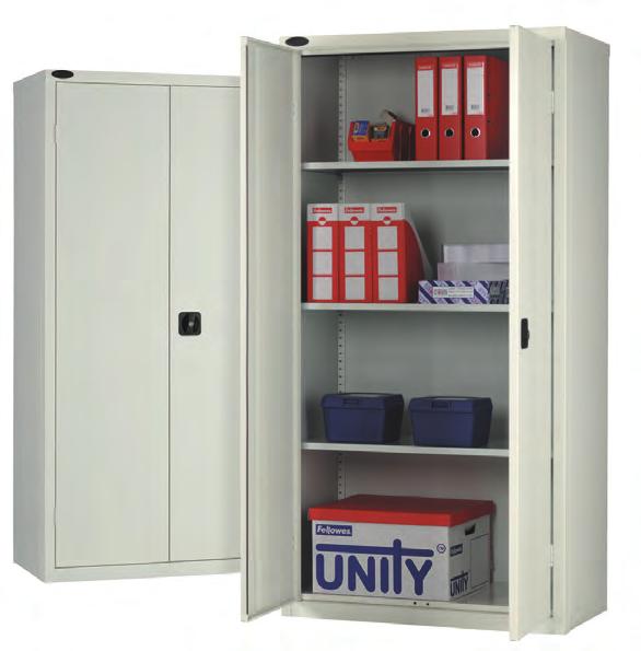 We have also added a choice of plastic cupboards which are proving to be increasingly popular as a domestic solution.