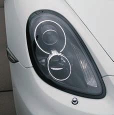 front, rear and side; brake; reverse and foglights. Rating is for overall condition and correct operation.