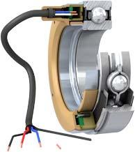 Sensor-bearing for traction motor SKF Rotor