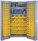 /Each CB446 CB477 CB448 CB693 Cabinet and plastic bins 341 BINS SUPPLIED Bin Size Capacity Bin Qty. W" x D" x H" lbs.