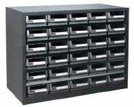 7" H Heavy-duty ABS beige drawers CF284 Model No. of Dimensions Wt. No. Drawers W" x D" x H" lbs. /Each CF283 12 23 x 11.4 x 13.8 28 CF284 24 23 x 11.4 x 25.2 47 CF285 36 23 x 11.4 x 36.