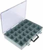 3 LARGE CASES 18 1/2" L X 13" W Large "Super Satchel" organise tool cribs, maintenance departments, shop floors and allow complete portability See-through