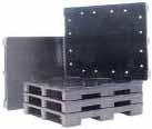 PALLETS STACK'R MD PALLETS Open Deck With Stringer Designed specifically for stacking and racking applications Made of 100% HDPE The smooth, non-porous construction protects product and does not