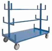 RL384 /Each $ COMBINATION VERTICAL RACKS Vertically stores bars up to 12' long 3 shelves for extra storage of small parts 8" deep arms divided into 3 sections O.A. Dim.