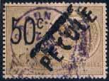 Effet stamp of France of 1921 (without date). F10. 25c bistre & black... 15.00 F11. 50c bistre & black... 15.00 F11a. pair, one without ovpt... 150.00 F12.