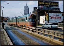 1971: Amtrak begins service with 5 roundtrips, 2 of which