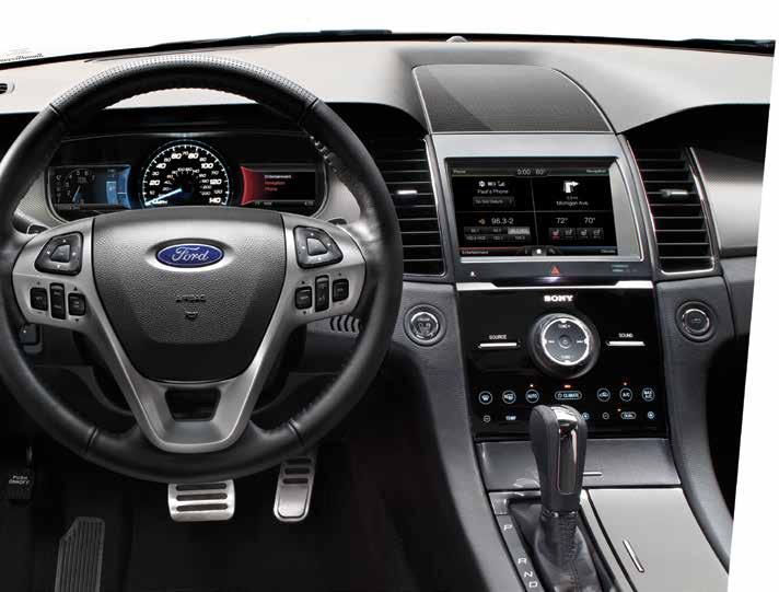 4/2015 TAURUS / QUICK REFERENCE GUIDE 2015 TAURUS / QUICK REFERENCE GUIDE /5 1 2 3 4 5 6 7 8 INSTRUMENT PANEL 1. CRUISE CONTROL To set your cruise control speed: A.