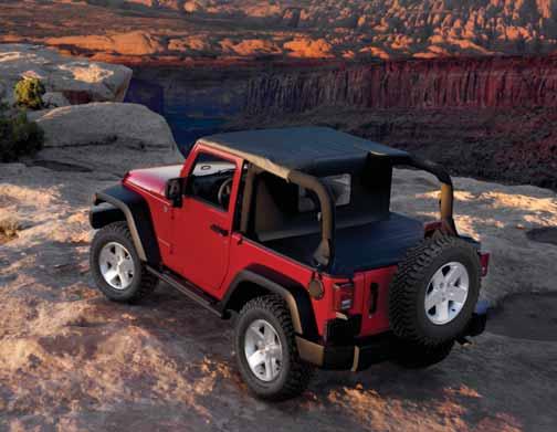 OPEN YOURSELF UP TO ADVENTURE, WITH AUTHENTIC JEEP ACCESSORIES. [A] [A] Combination Kit.