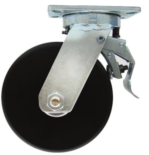 Extra Heavy Duty Casters 09 Series Caster Type...Page # 9-95BBL Kingpin - Hot Forged...2-3 9-95TRL Kingpin - Hot Forged.