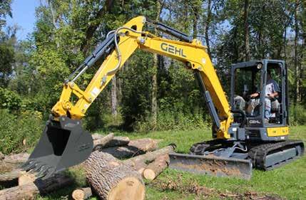 compact excavators GET ATTACHED POWER-A-TACH The hydraulic Power-A-Tach