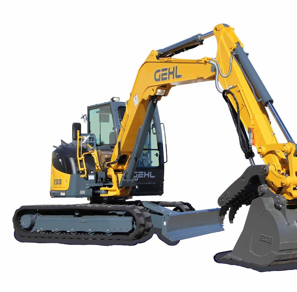 PERFORMANCE POWER and PERFORMANCE GET THE SCOOP ON GEHL EXCAVATORS TIER IV ENGINES Z17