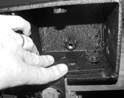 Place washers over bolts and thread M nuts onto bolt (Figure 5). Do not tighten at this time. Figure 5. 0.