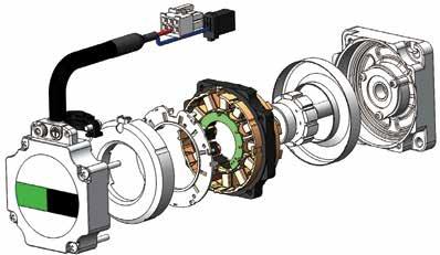4 New Brushless Motor NexBL NexBL designed for compactness, high power and high efficiency An optimal magnetic design and high-performance material enable a NexBL stator plate thickness of just 11.