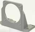 "Motor and Gearhead Mounting Bracket These dedicated mounting brackets are for mounting motors and gearheads. Dimensions (Unit mm) SOL2M4F Mass: 14 g 5.4 9 1 8.4 31 93 3 15 25 SOL4M6F Mass: 21 g 1 5.