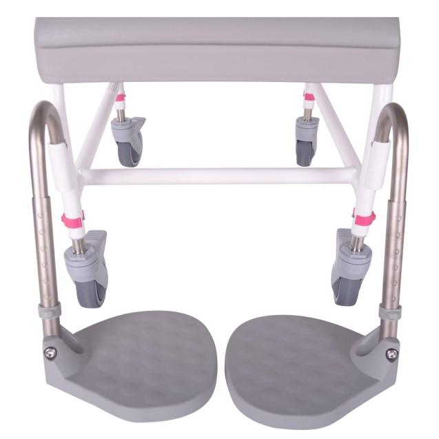 M2 Accessories Height adjustable footrests Gas-Tip / El Tip The height-adjustable footrests can with a handle swing to the side or in front of the chair.