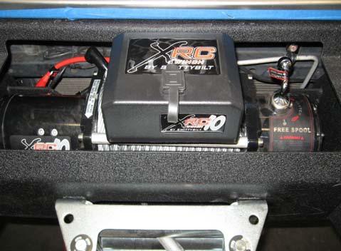 T Smittybilt XRC Winch Installed Step 27: Install the winch wiring per the manufactures instructions.