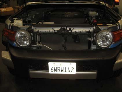 F Front Bumper Step 9: Unclip the front bumper and