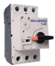 PRO-SERIES 1-32 TYPE MPCB GENERAL PRO-SERIES 1-32 type Motor Protection Circuit Breaker (MPCB) is applicable to AC electric circuit with frequency 50/60 Hz, rated voltage up to 690 V and rated
