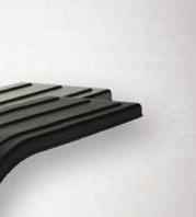PF400-132X + K4363UG = TIKPF400-132XP PF400-132X Black high density UV resistant polyethylene 3-Rib Up with radiused edge Overall length - 132" / front curve - 39" / flat section - 54" / rear curve -