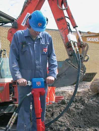 weight - simple and sturdy design easy to hold when drilling no service The HYCON HED earth drills runs for years without service costs, and it drills through even the hardest soil conditions with