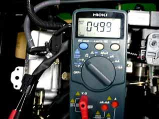 Maintaining By Checking Component WTS (Water Temperature Sensor) Connect the meter (+) probe to the V/G wire and the meter (-) probe to the G/L wire to measure the voltage. Standard : 5±0.