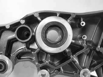 Fill the brake reservoir with the specified brake fluid and bleed air from the brake system.