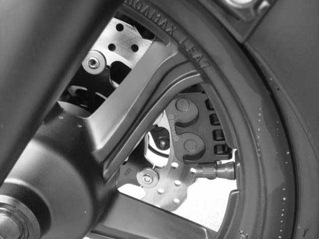 If the pads are not worn, have your brake system inspected for leaks. The recommended brake fluid is DOT 4 brake fluid from a sealed container, or an equivalent.