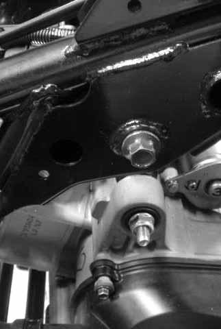 Remove the engine from frame. INSTALLATION Installation is in the reverse order of removal.
