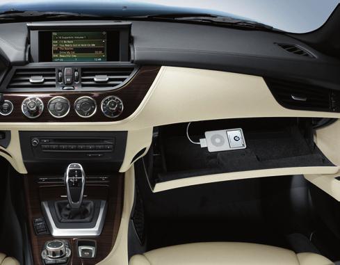 It slots into a special mounting in the dashboard, which also recharges its battery.