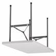 5" - 32"H F D B Plastic Blow Mold Folding Tables Available in Pebble White Top with Charcoal Legs. Model # Description List A.