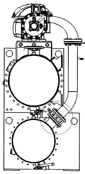 Piping - Discharge C044 C031 C031 Gasket, 6.88 OD 070199120 6 C044 Check Valve (thickness = 2.
