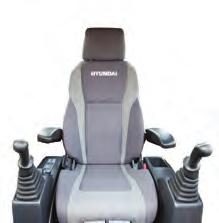In 9A series cabin you can easily adjust the seat, console and armrest settings to best suit your