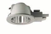 ASCENT 50 with accessories with accessories 50 Super slim highly effi cient LED downlight with only 50mm recessing depth A true economic and effi cient replacement for existing CF-L downlights