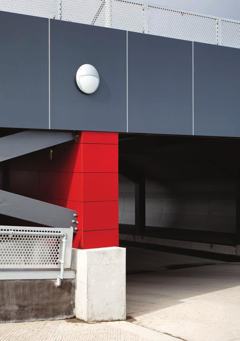 Ambient Exterior Our next generation of ambient exterior luminaires feature innovative LED technology and offer perfect water-proofing against the elements.