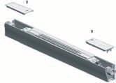 Suspensions: Safely and securely mounts track 6. Optional Accessories Lytebeam 1. STANDARD LyTEbEAM unit 2. LiVE feeds Length White Silver Weight White Silver 94 2m 2037837 2037841 5.