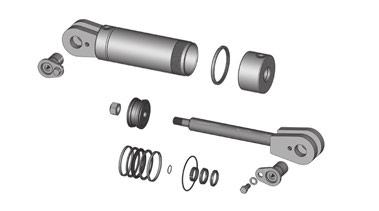 & Clevis (1) 122670 - Pin, 1-1/2 x 2-3/4 (2) 118924 - 9 OD (2) 781380 - Lift Hydraulic Kit ANGLE CYLINDERS 123088 - Cylinder, 3 x 20 x 2 123197 - Seal
