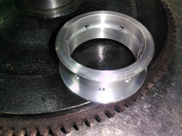 Step 7: Now check the plate between the main bearing and the gear.