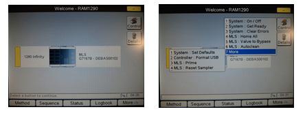 Configuration of the Multi-wash Option Configure Multi-wash in Control Module (G4208A)