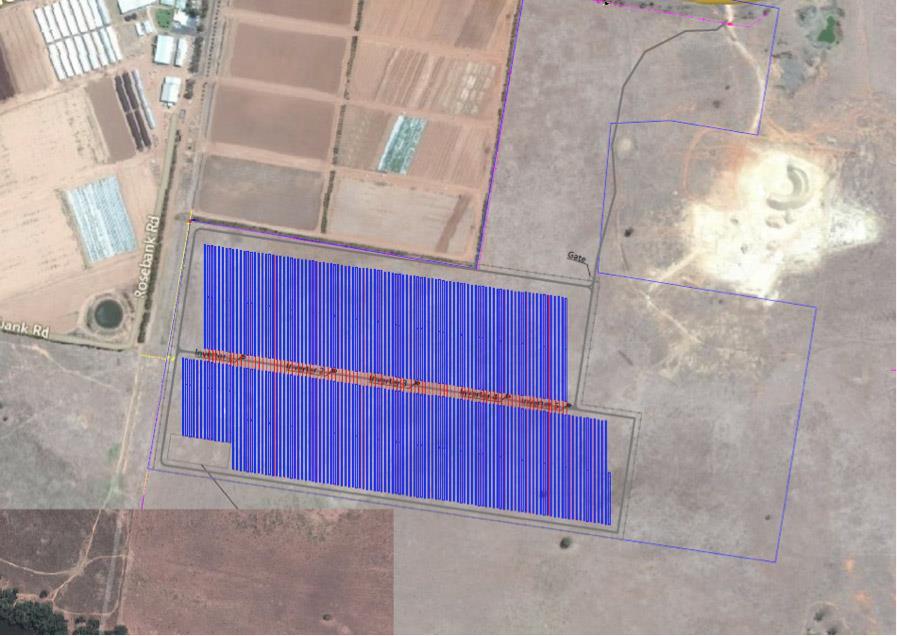 Project main characteristics Up to 30ha of solar arrays» 33,000 solar panels» Up to 6 inverter & transformer