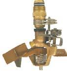 Wedge Drive Sprinkler Bronze Body & Arm Brass Bearing Sleeve & Nipple Stainless Steel Springs and Pivot Pin AQ-5WLA7 - Low Trajectory Angle 7 AQ-5WN23 - Low Trajectory Angle 23 Available in ½ BSP/NPT