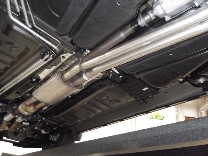 Note: Before removing the original exhaust system from your vehicle, please compare the parts you have received with the bill of materials provided on the previous page to assure that you have all