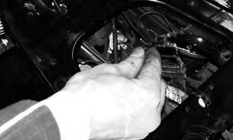 When installation is complete, wipe all thumb prints from Chrome Exhaust before starting motorcycle or they will permanently mark surface. 19. Turn ignition switch to on or start bike.