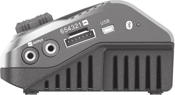 54mm Battery Socket Enter/Start Rotary Mode/Stop Button Servo/ESC Port Brushless Motor Sensor Port USB Port for PC Control & Firmware Upgrade Bluetooth LED Indicator Optimized Operating Software