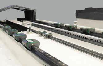 have as guide rails. FORK-TYPE HEAD. QUILL. hydrostatic axial and radial bearings.