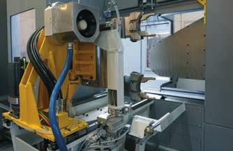 large horizontal CNC machines. locations operating in parallel with machining.