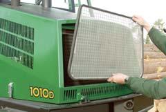 The John Deere forwarder makes a productive partner for a John Deere harvester.