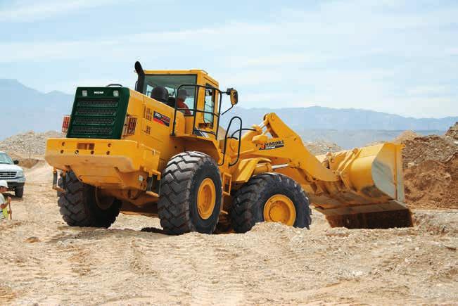 The outstanding performance of Kawasaki wheel loaders has been proven all over the world.