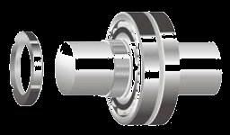 A tapered bore bearing is mounted on a tapered adapter or a tapered shaft. A straight bore bearing is mounted directly onto the shaft. 2.